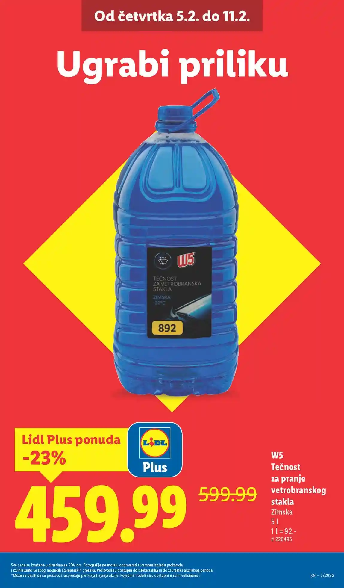 Lidl katalog sniženja strana 9 februar 2026