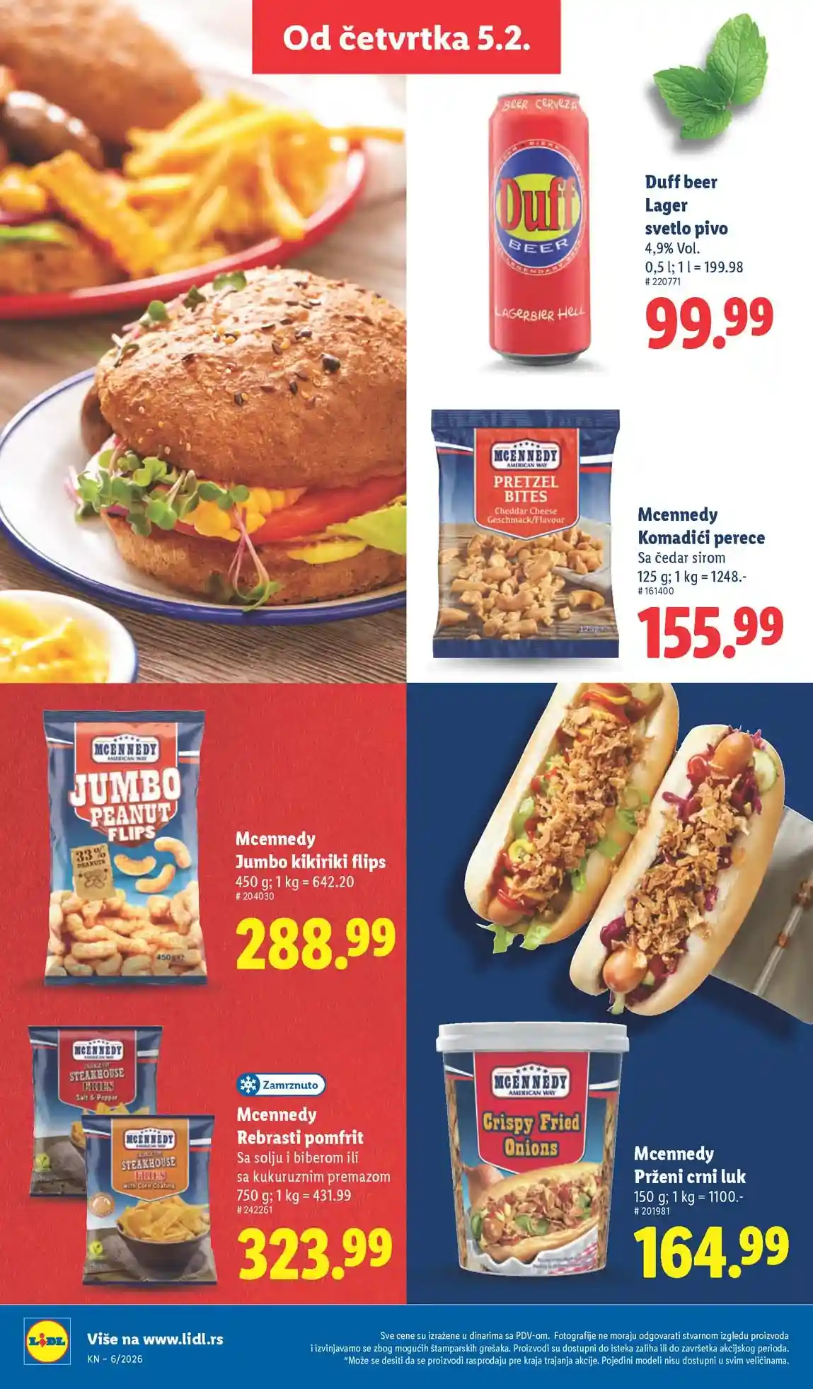 Lidl katalog sniženja strana 46 februar 2026 Srbija