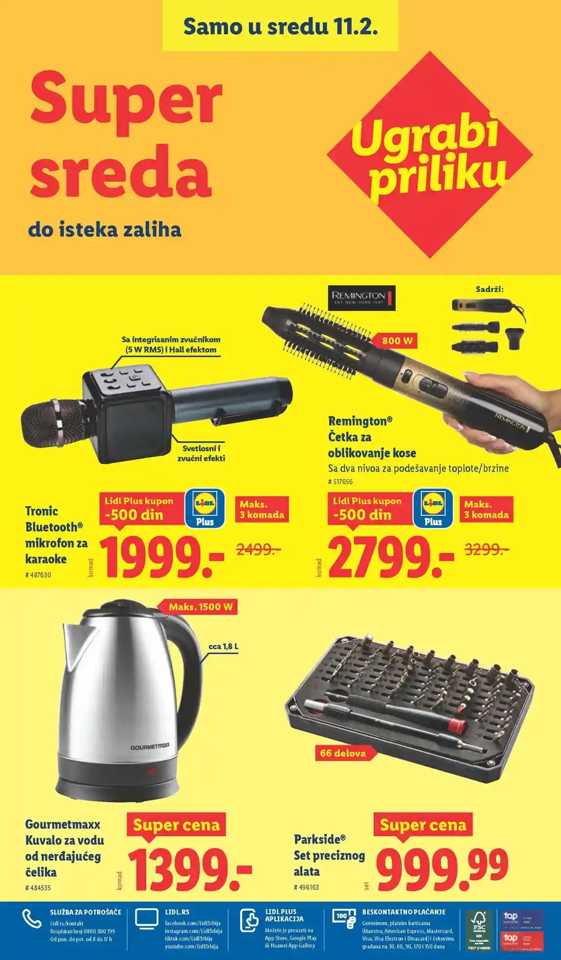 Lidl katalog sniženja strana 80 februar 2026 Srbija