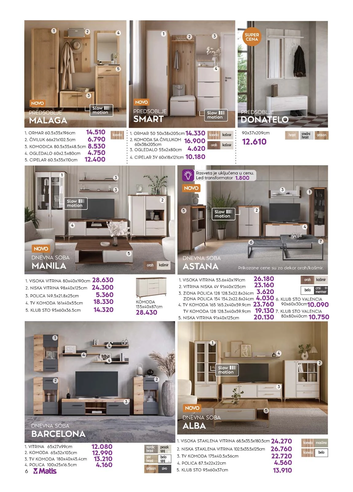 katalog namještaja matis