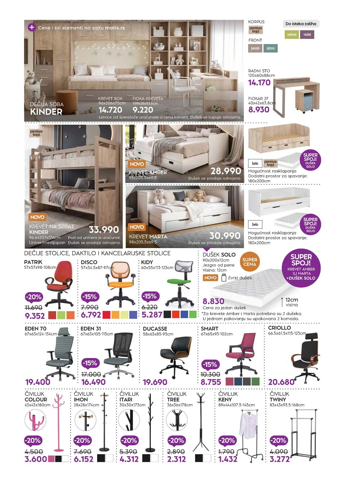 katalog namještaja matis