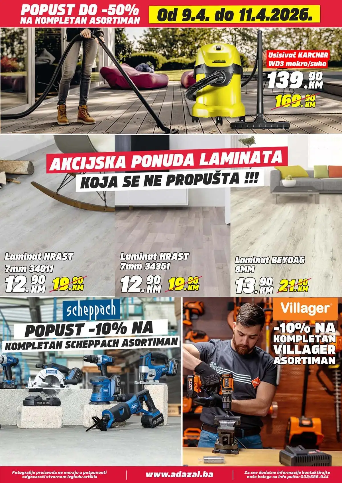 Adazal sniženja do 50 posto katalog april 2026 strana 3