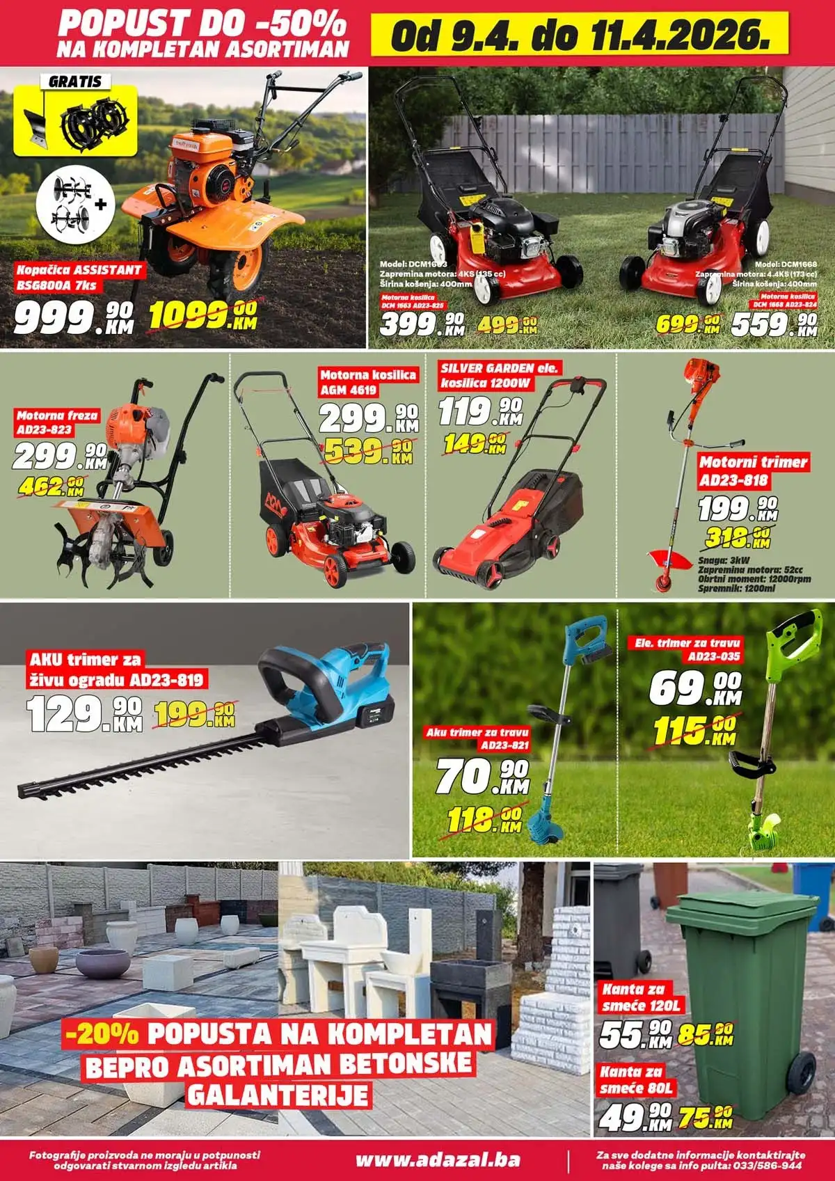 Adazal sniženja do 50 posto katalog april 2026 strana 4