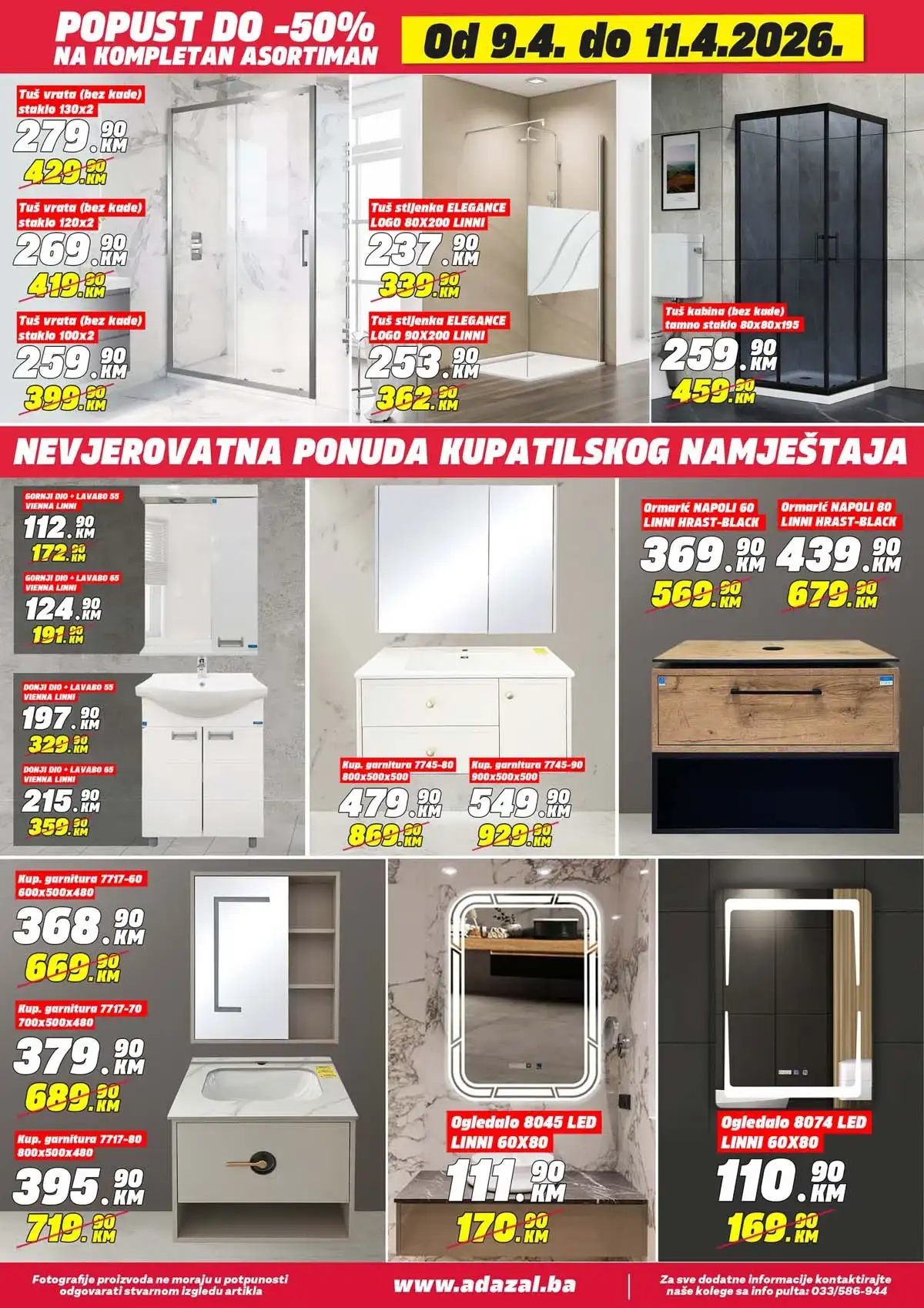 Adazal sniženja do 50 posto katalog april 2026 strana 6