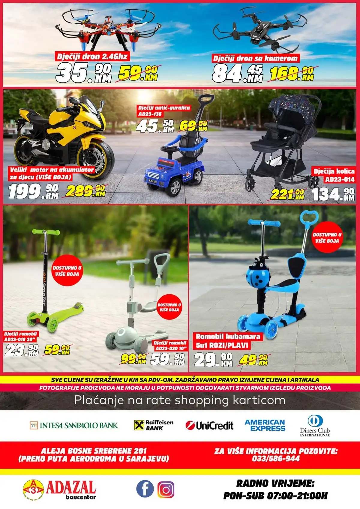 Adazal sniženja do 50 posto katalog april 2026 strana 16