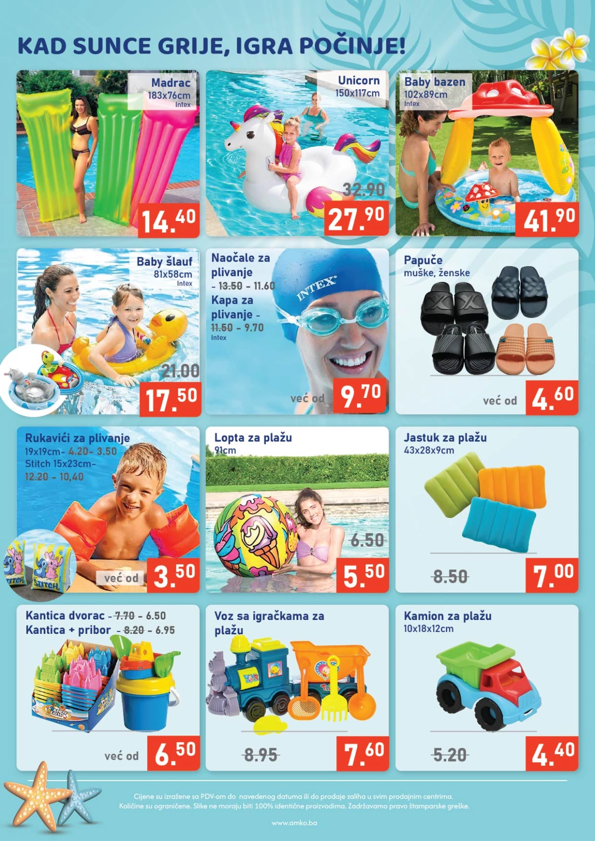 AMKO katalog strana 13 – igračke ventilatori bicikli i ljetni proizvodi