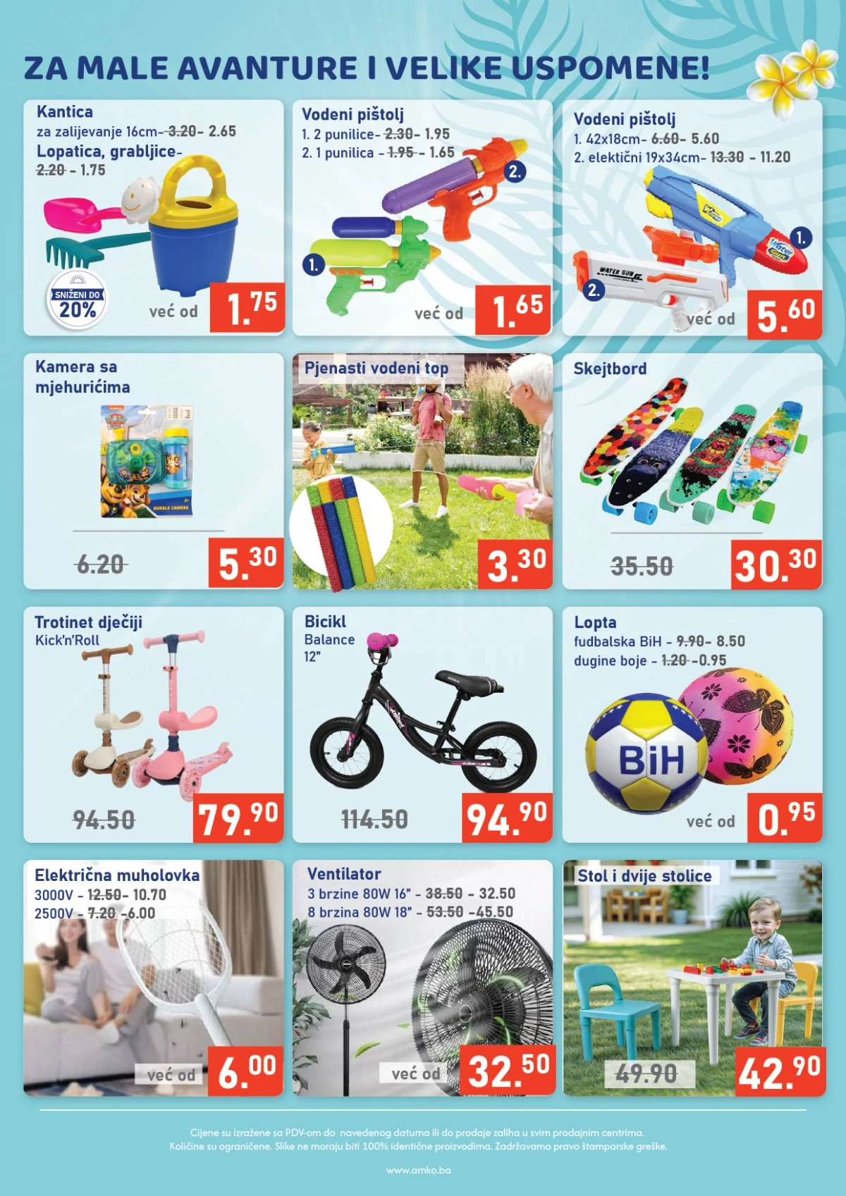 AMKO katalog strana 14 – toalet papir deterdženti i kućna hemija