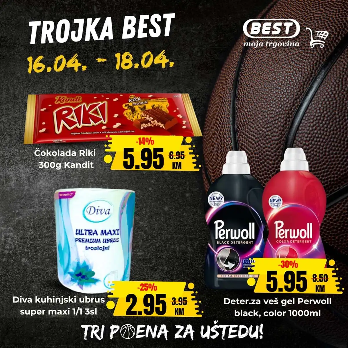 Best katalog Tri poena za uštedu – akcija i sniženja april 2026