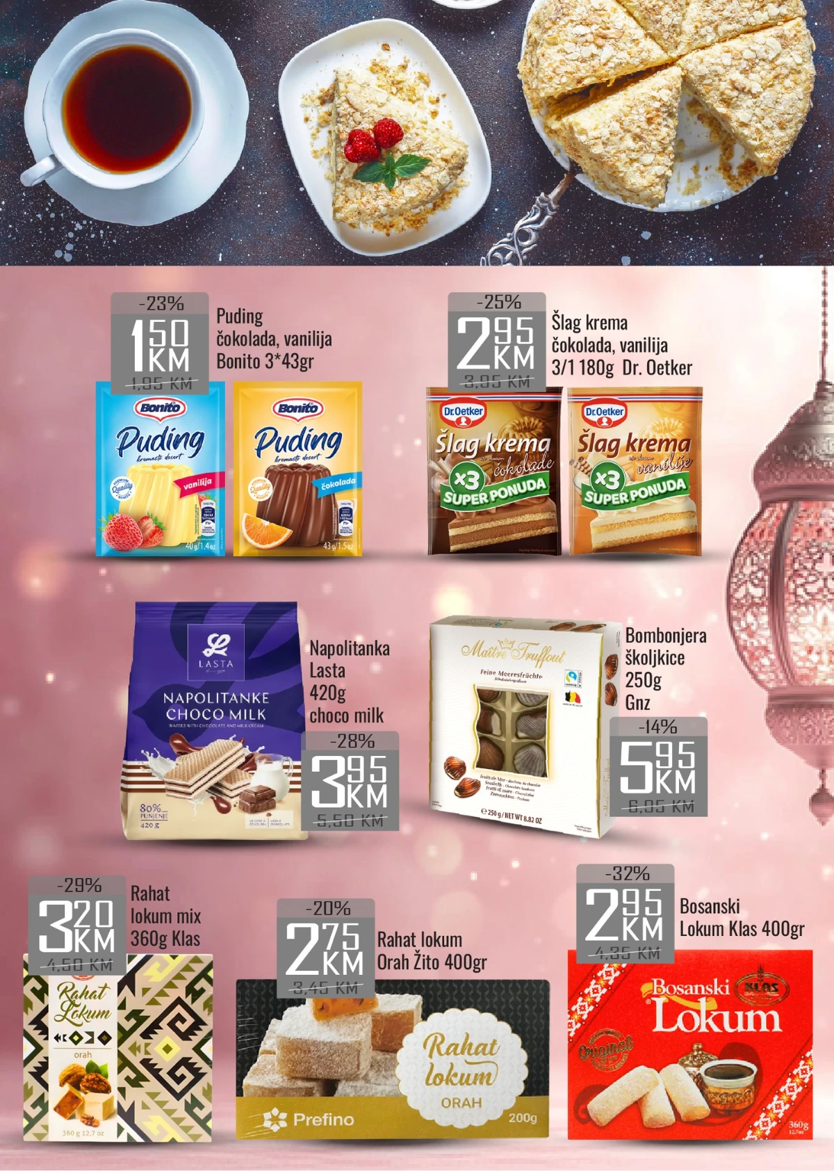 BEST katalog strana 9 – pudinzi, šlag, napolitanke i rahat lokum na akciji