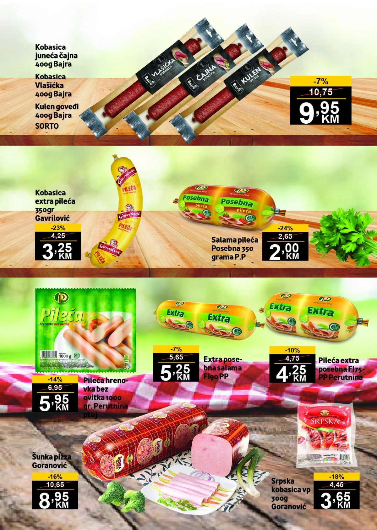 BEST katalog strana 2 – kobasice, salame i mesne prerađevine na sniženju