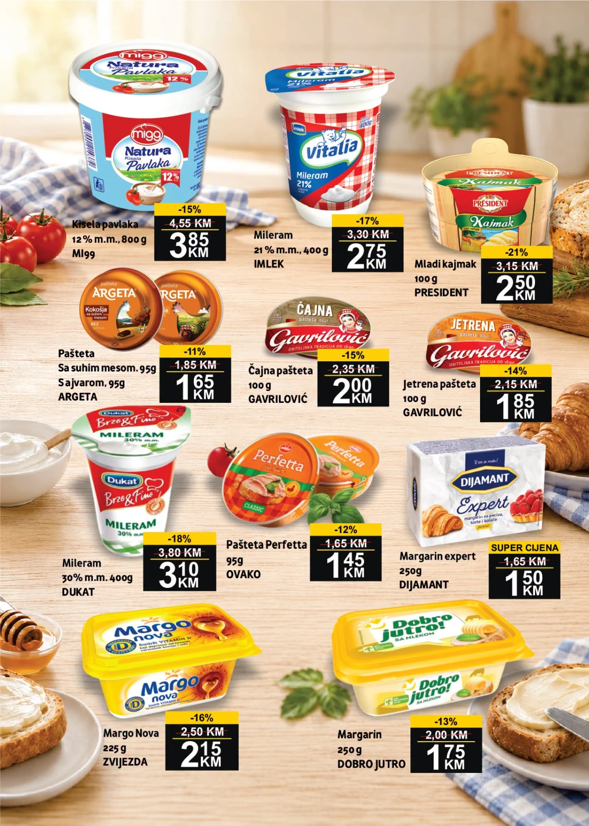BEST katalog strana 6 – pavlake, milerami, paštete i margarini