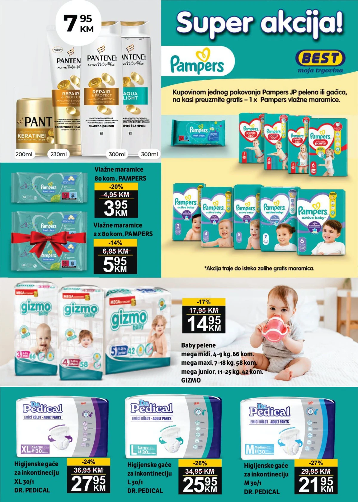 BEST katalog strana 12 – pelene, vlažne maramice i kućne potrepštine