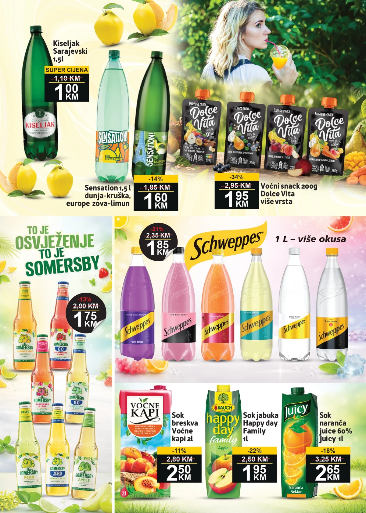 UTD BEST akcija katalog sniženja strana 6 piće i osnovne namirnice do 10. maja 2026