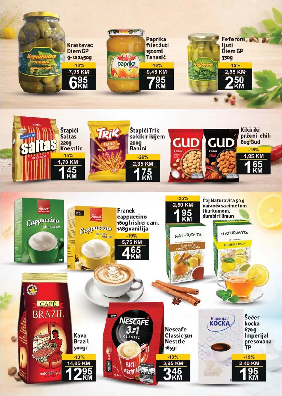 UTD BEST akcija katalog sniženja strana 8 sezonski proizvodi do 12. aprila 2026