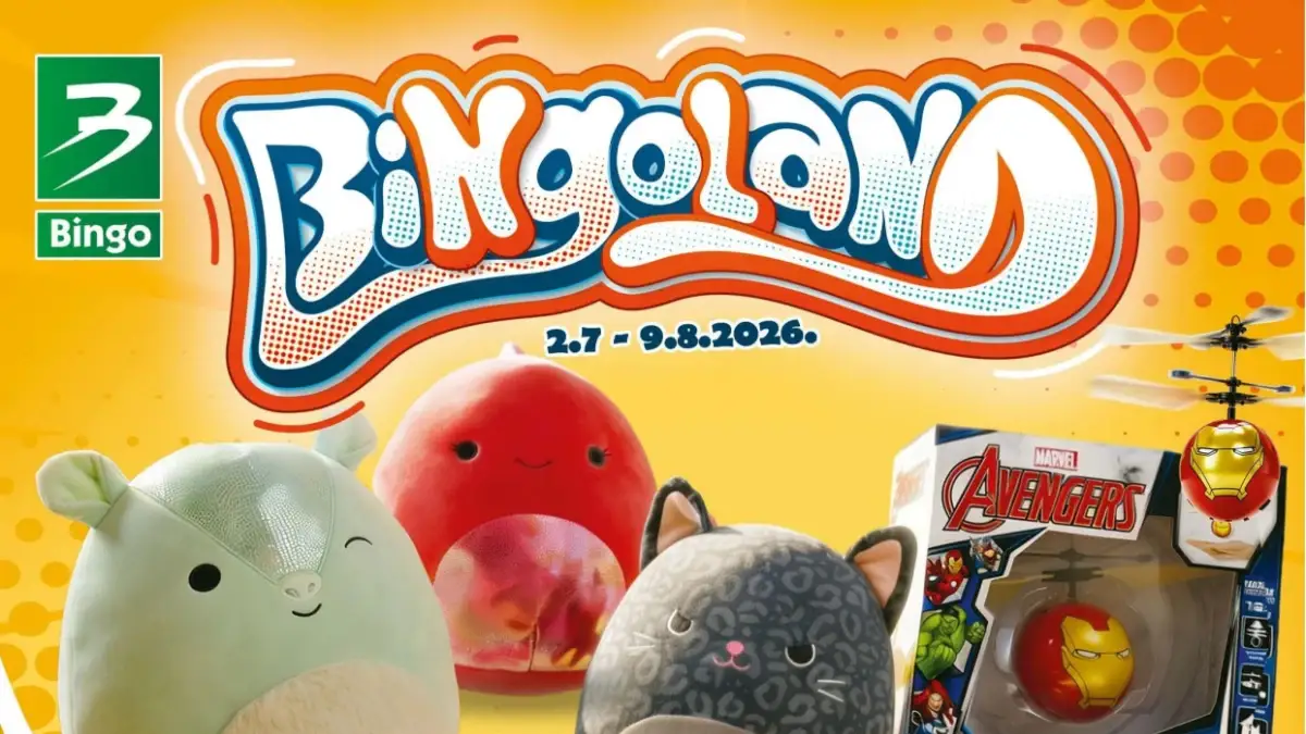 Bingo Bingoland katalog od 02.07. do 09.08.2026 sa popustima do 69 posto na igračke i opremu za djecu