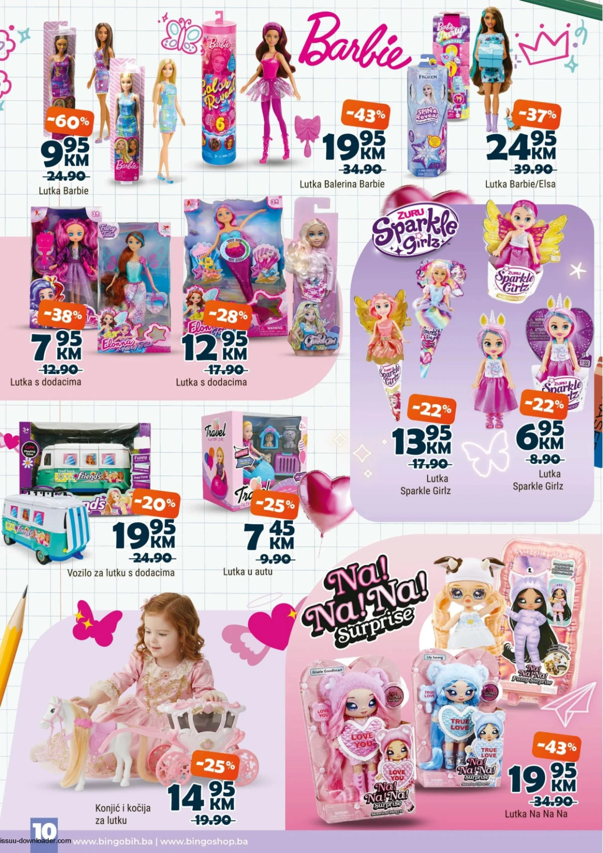 Bingo Bingoland katalog strana 10 Barbie lutke i dodaci