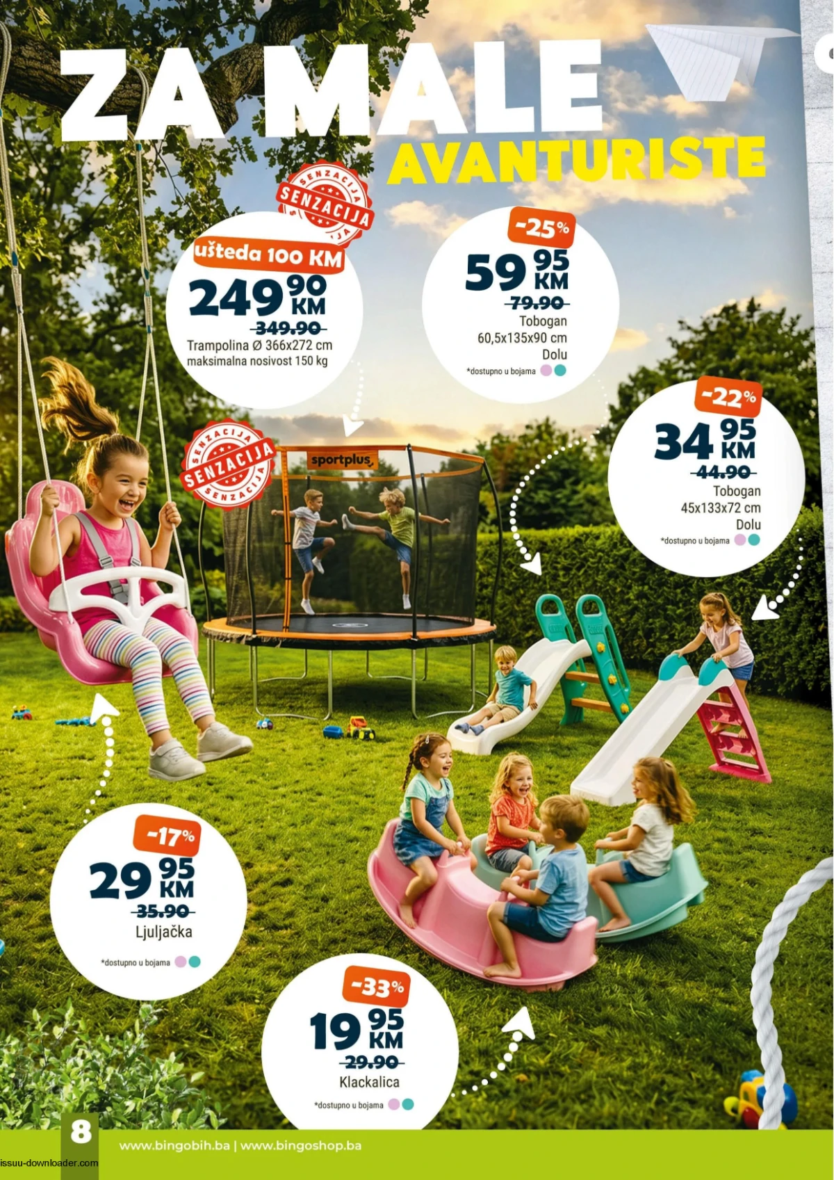 Bingo Bingoland katalog strana 14 sportska oprema lopte i rekviziti za djecu