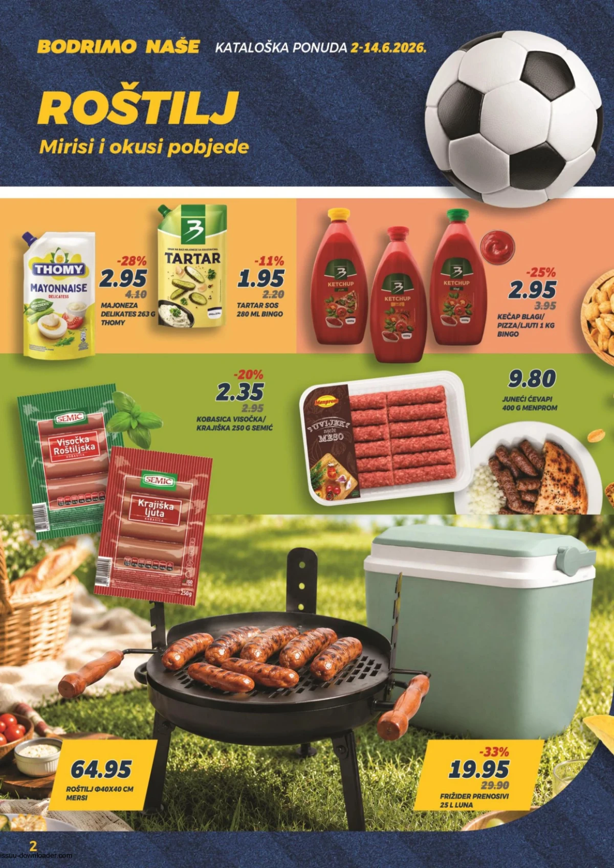 Bingo roštilj ponuda do 14.06.2026