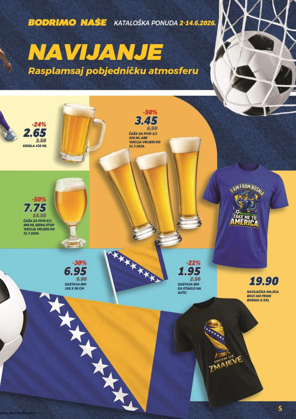 Bingo navijački artikli