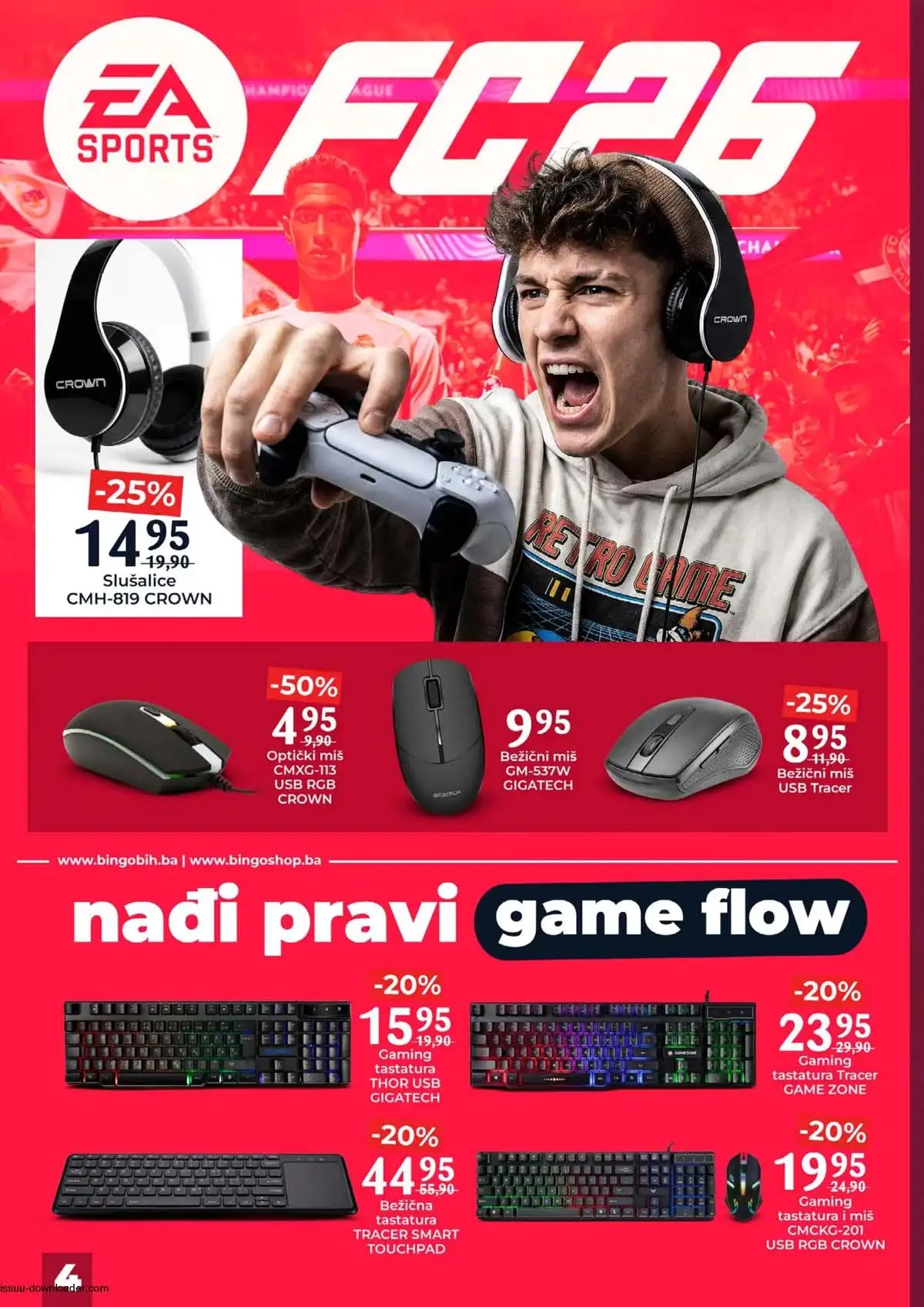 Bingo GAME ZONE sniženja gaming uređaji oprema katalog akcija do 27.04.2026 strana 4