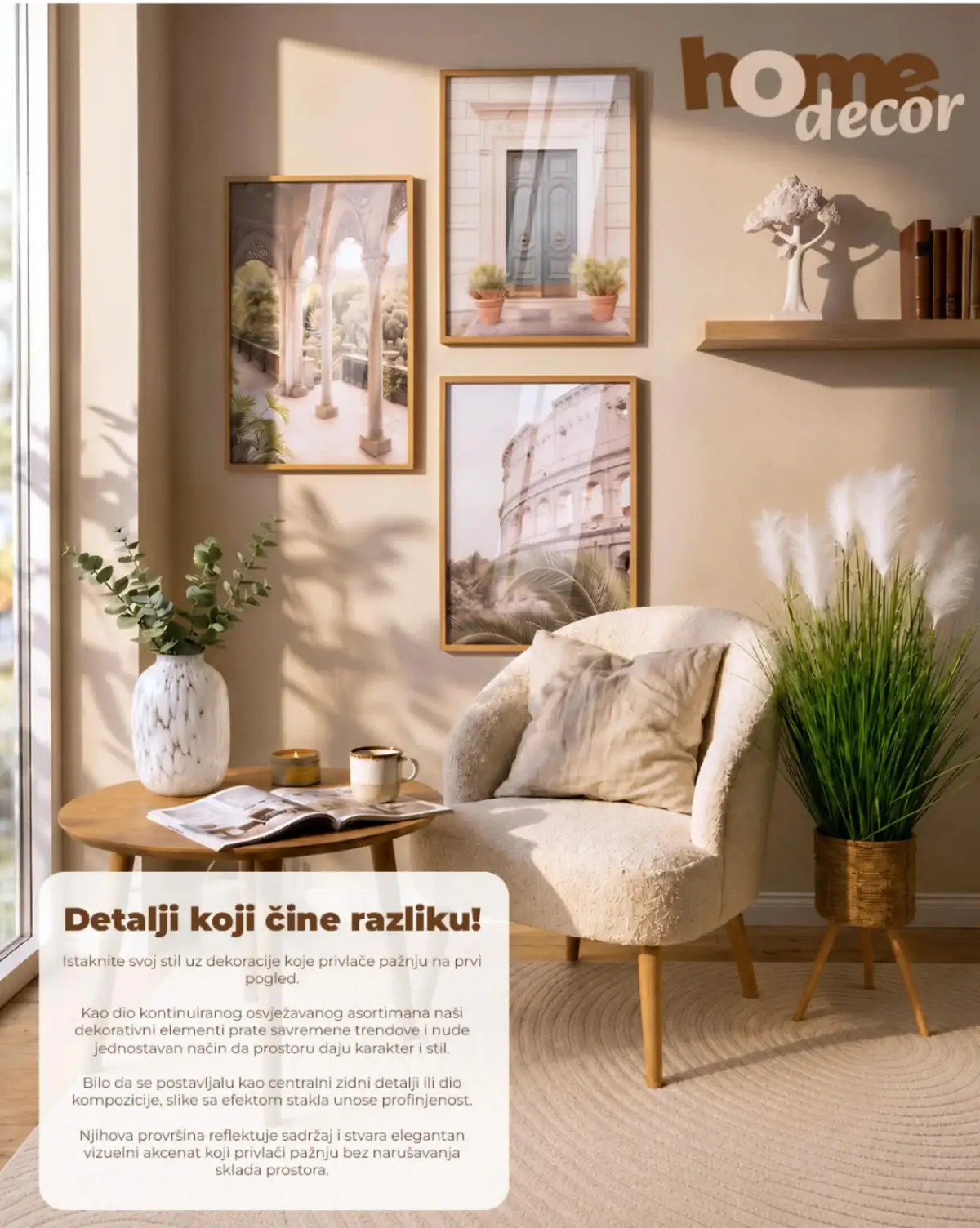 Bingo Home Decor katalog maj 2026 zidne slike dekoracije i detalji za moderan dom