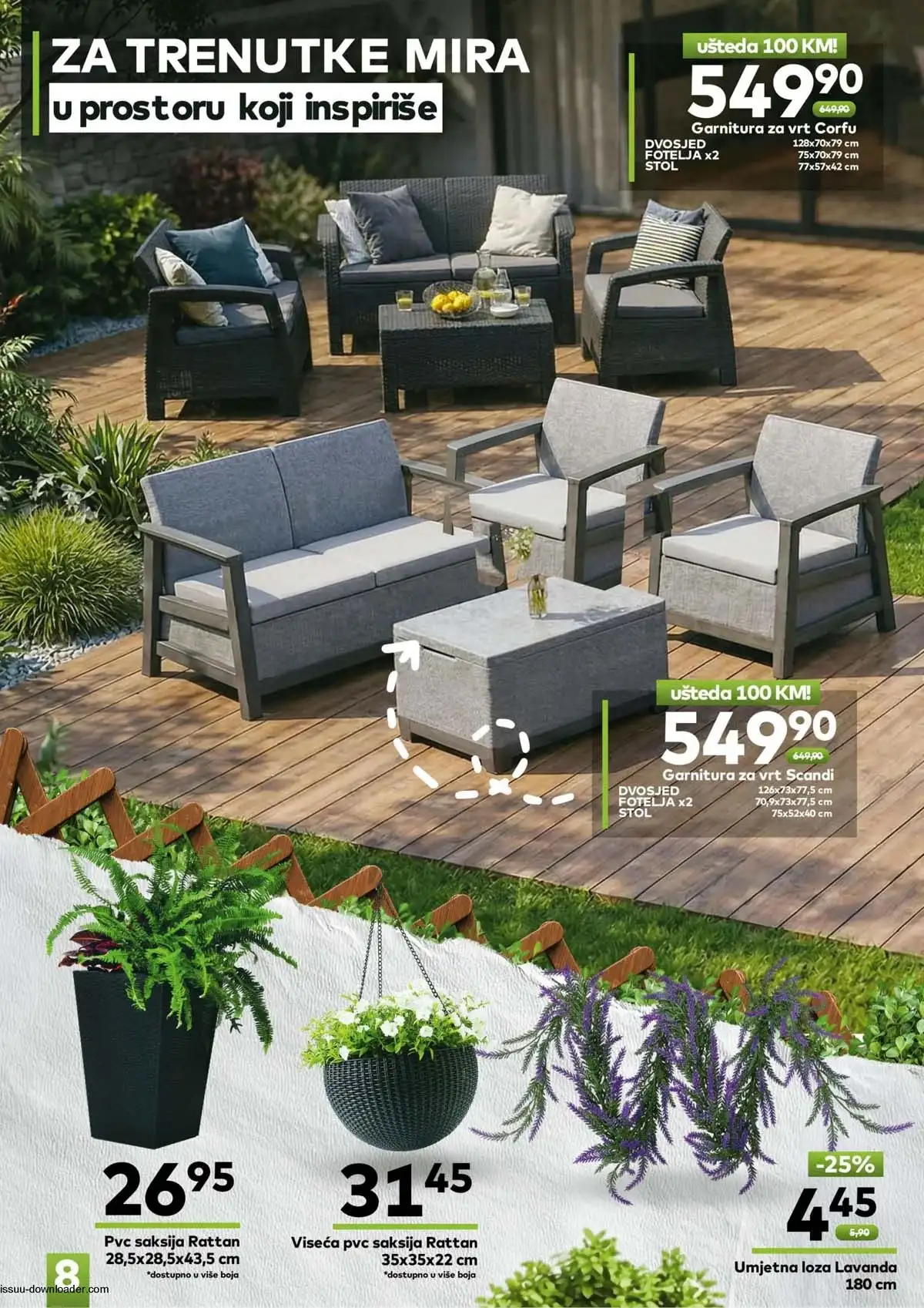 Bingo sniženja do 50% vrt stolovi stolice katalog akcija do 20.05.2026 strana 8