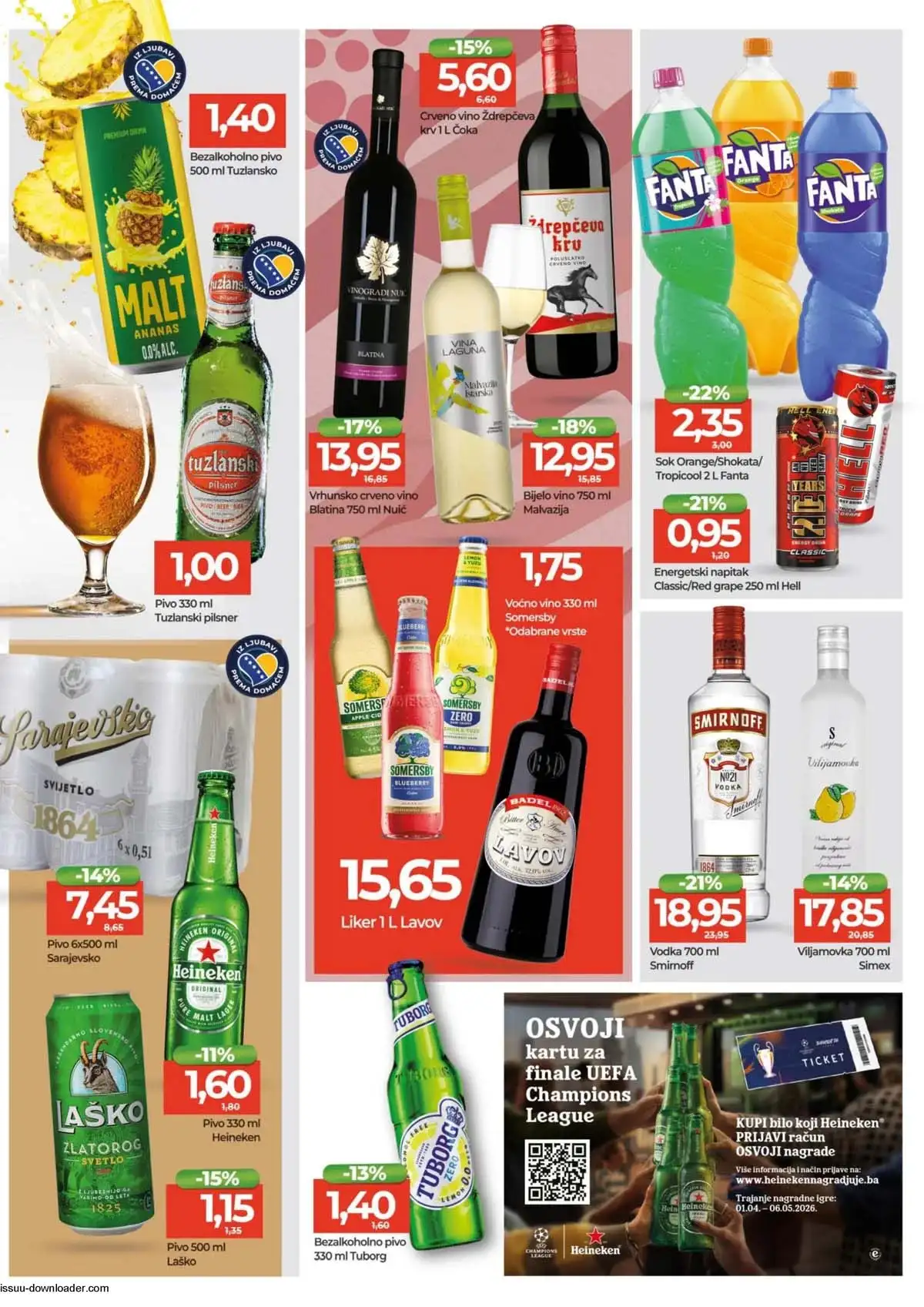 Bingo katalog strana 12 – sniženja do 19. aprila 2026. Bingo katalog sniženja – strana 12 – akcija do 19. aprila 2026.