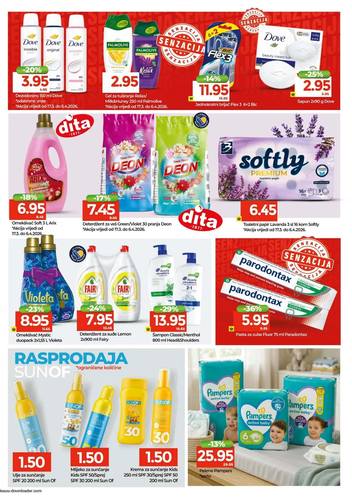 Bingo katalog sniženja – strana 17 – akcija do 29. marta 2026.