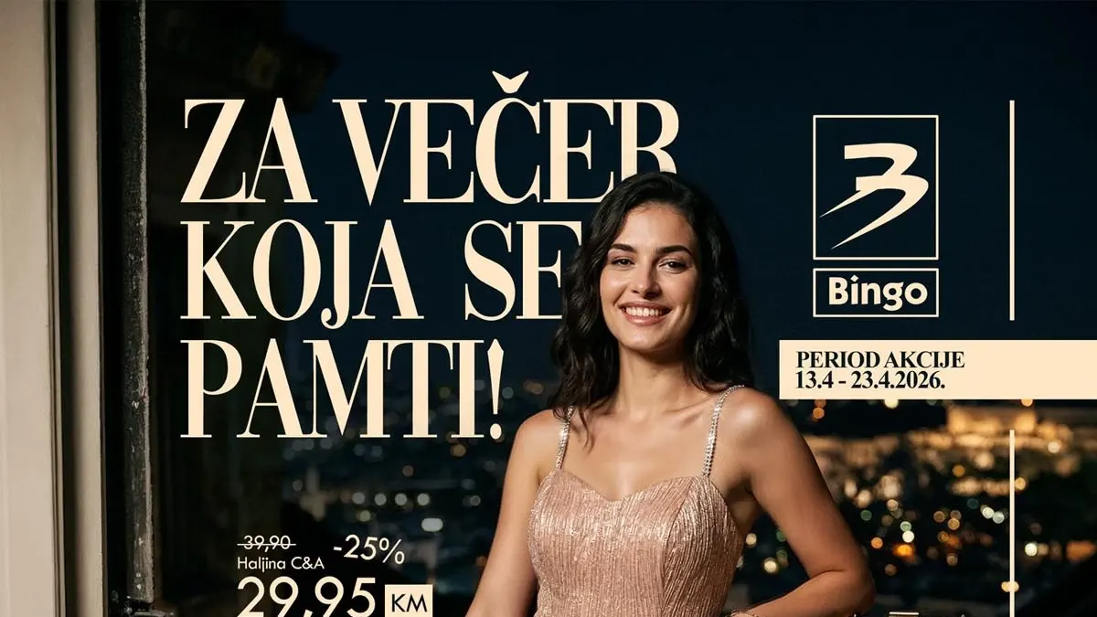 Bingo akcija za maturante sniženja do 23.04.2026 večer koja se pamti hero