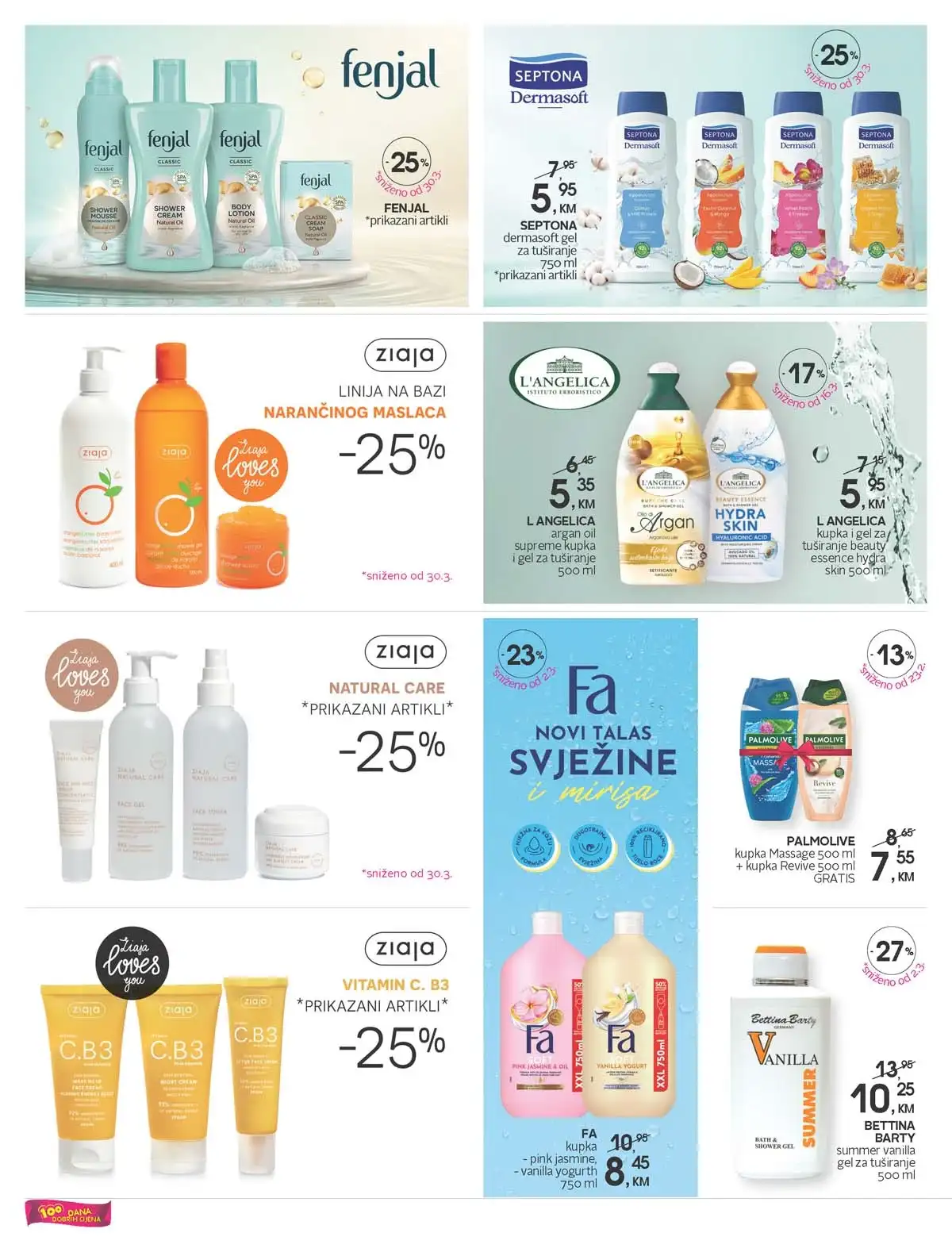 CM akcija do 50% – njega lica i tijela katalog strana 12