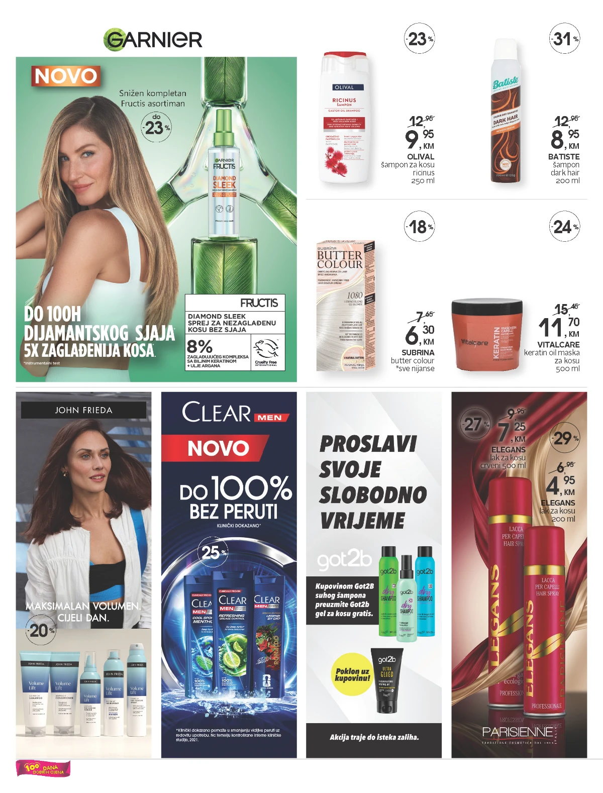 CM akcija do 50% – kozmetika katalog strana 18