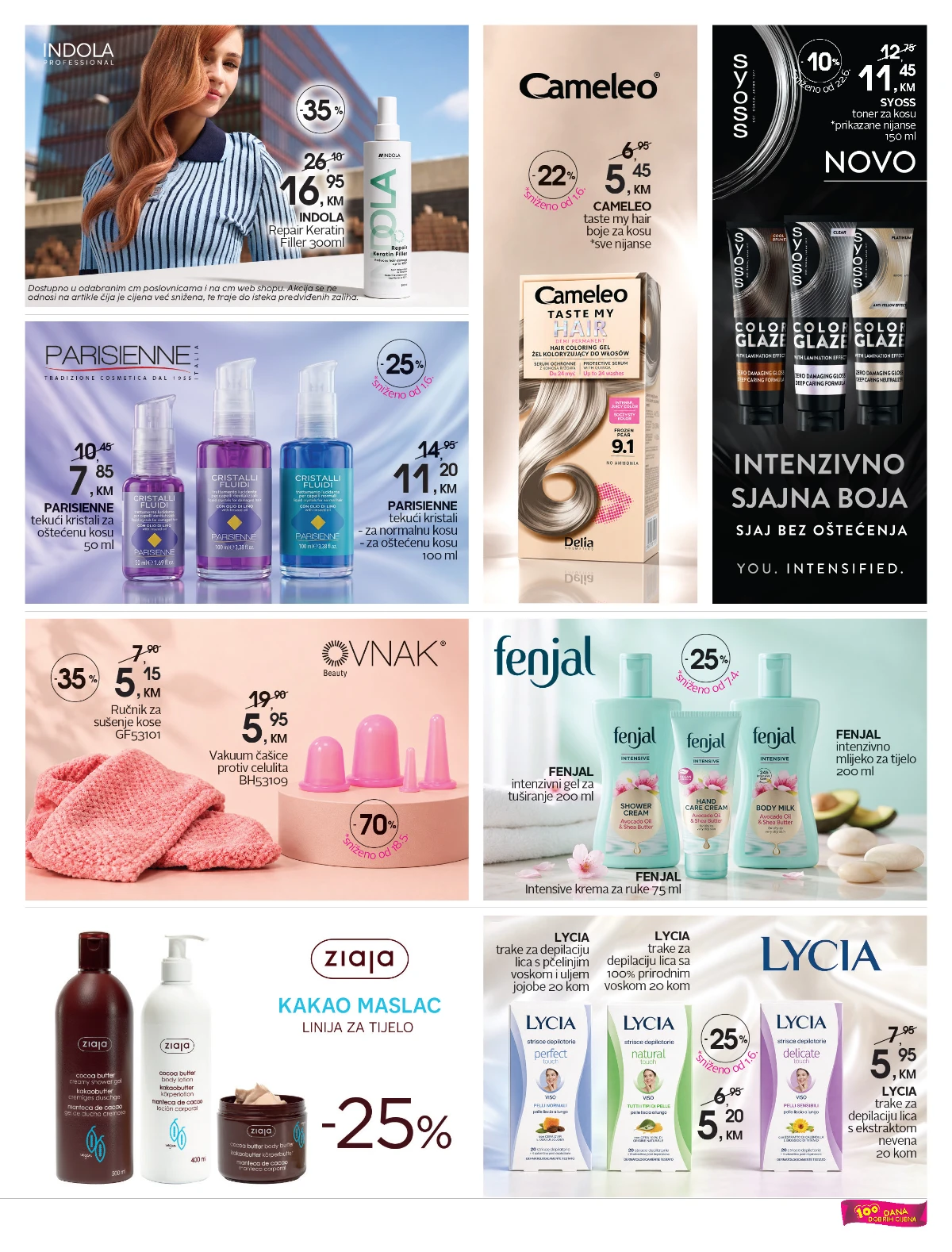 CM katalog stranica 9 – proizvodi za oralnu higijenu i ličnu njegu