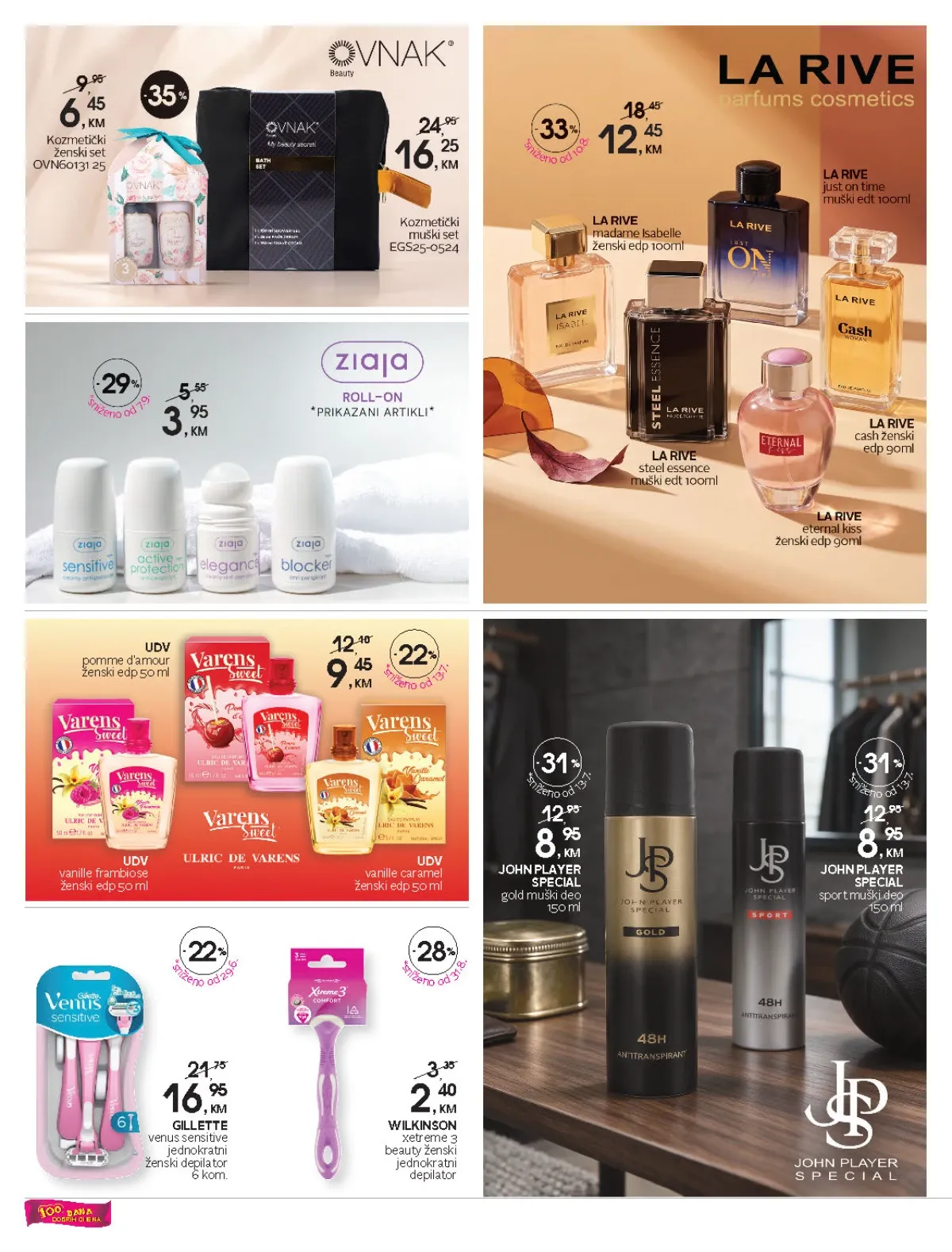 CM katalog – La Rive, John Player Special, Ziaja i proizvodi za njegu