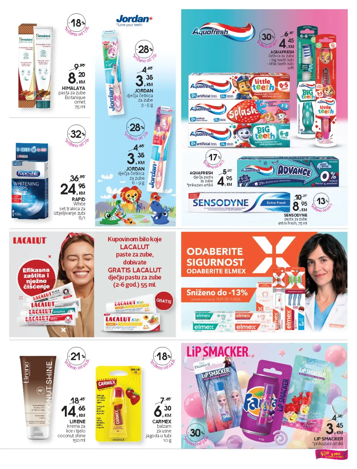 CM katalog – pasta za zube, četkice i njega usana na akciji