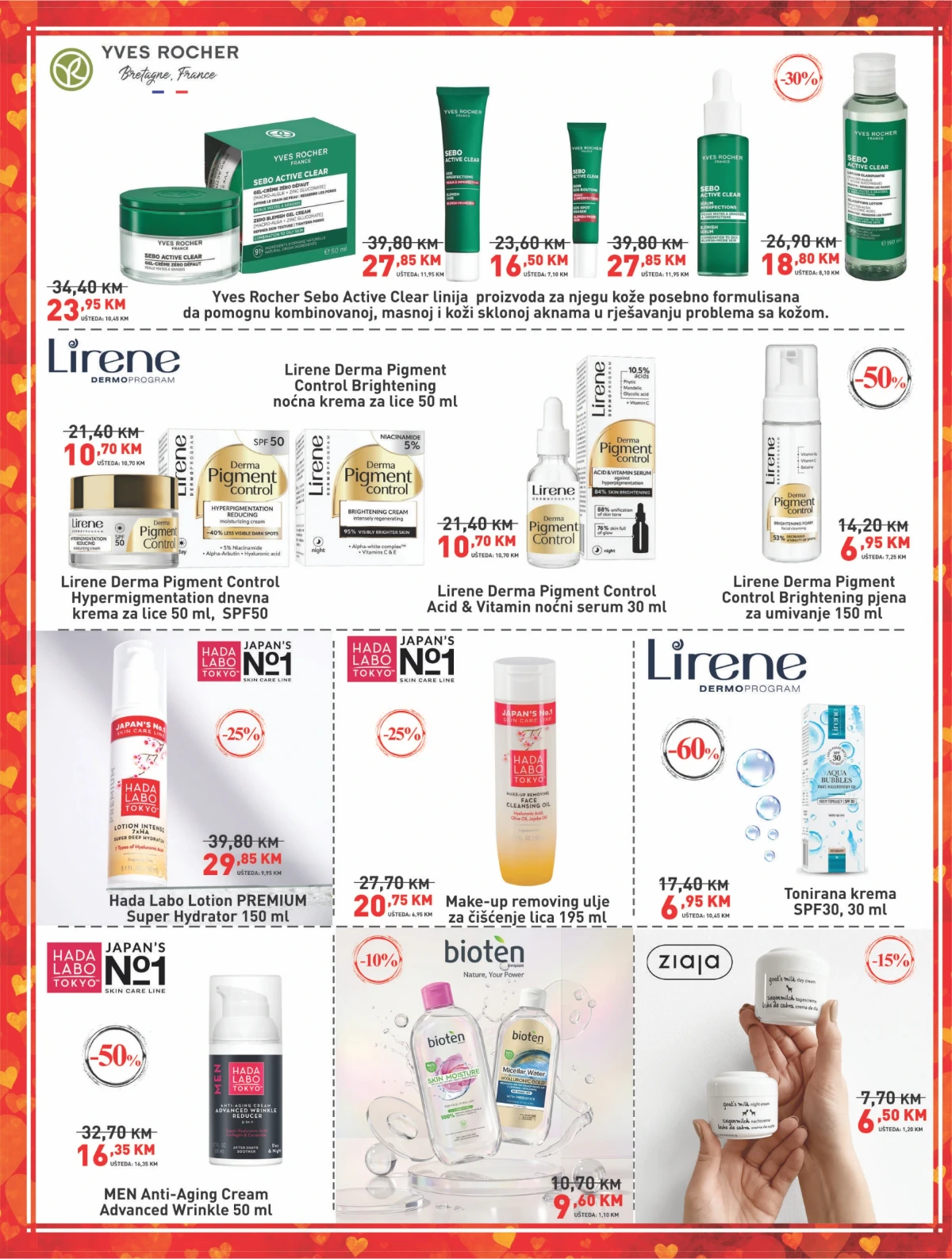 Didaco njega lica, serumi i kreme na akciji