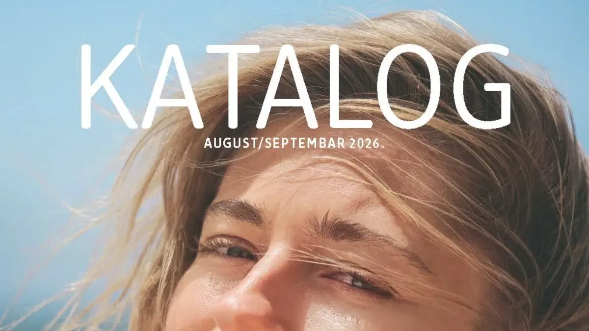 dm katalog od 26.08. do 08.09.2026. donosi proizvode za njegu, ljepotu, bebe i domaćinstvo uz 2+1 gratis i do 20× više bodova