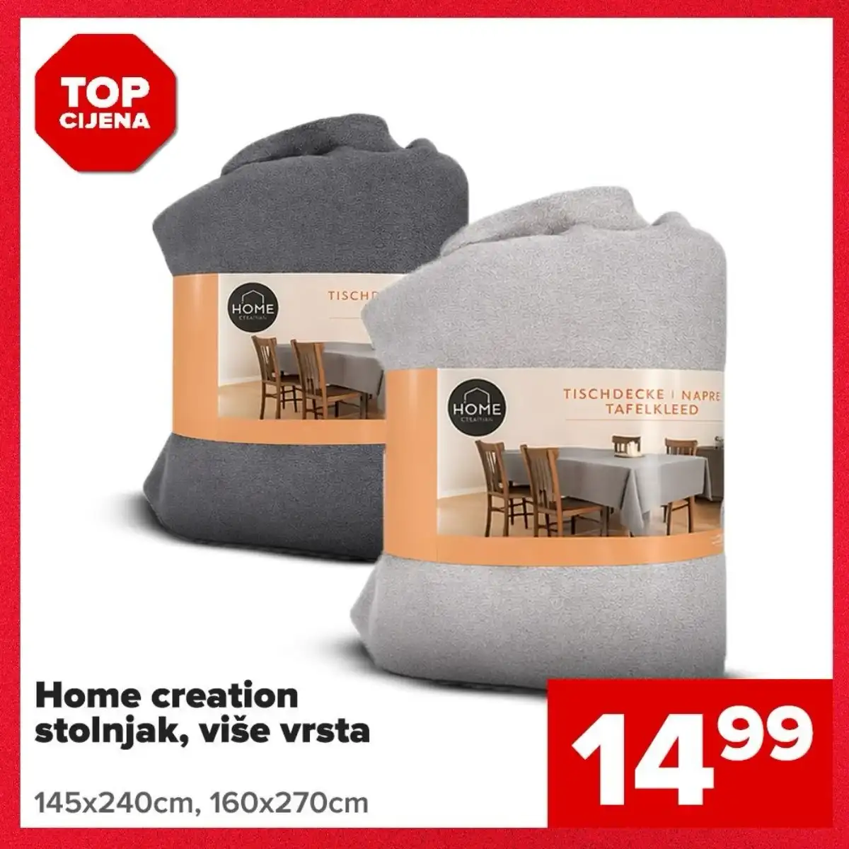 Đurić slavska akcija stolnjak i oprema za dom TOP cijene do 07.05.2026