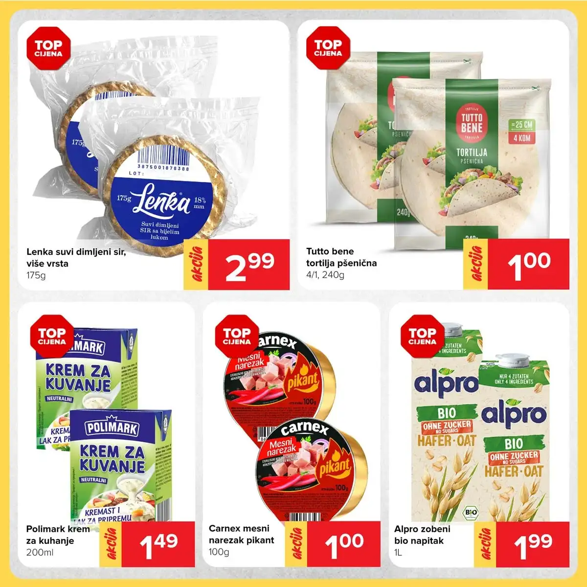 Đurić katalog sniženja do 19. aprila 2026 – prehrana i kućne potrepštine stranica 3
