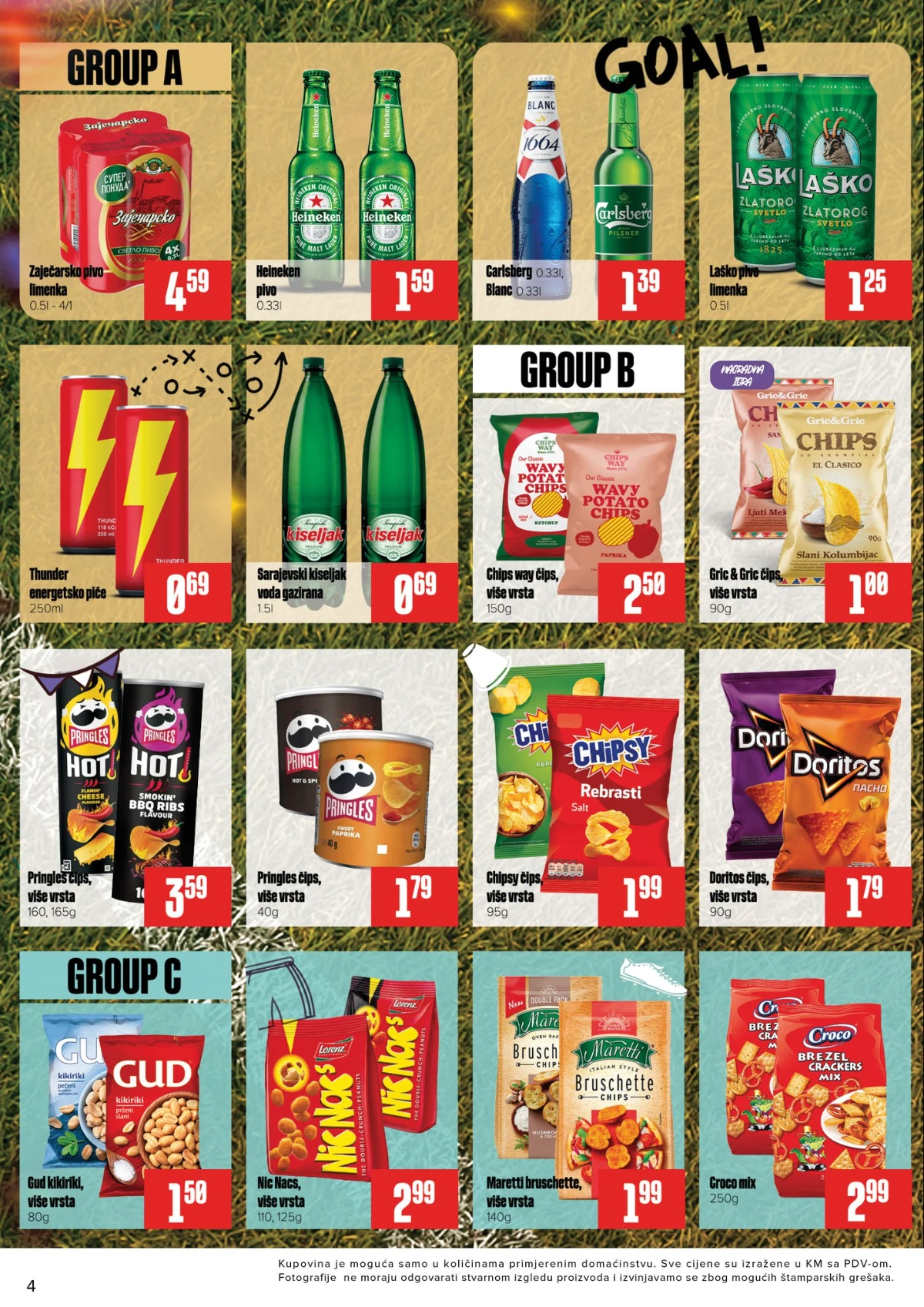 Đurić katalog pivo grickalice i bezalkoholna pića po akcijskim cijenama