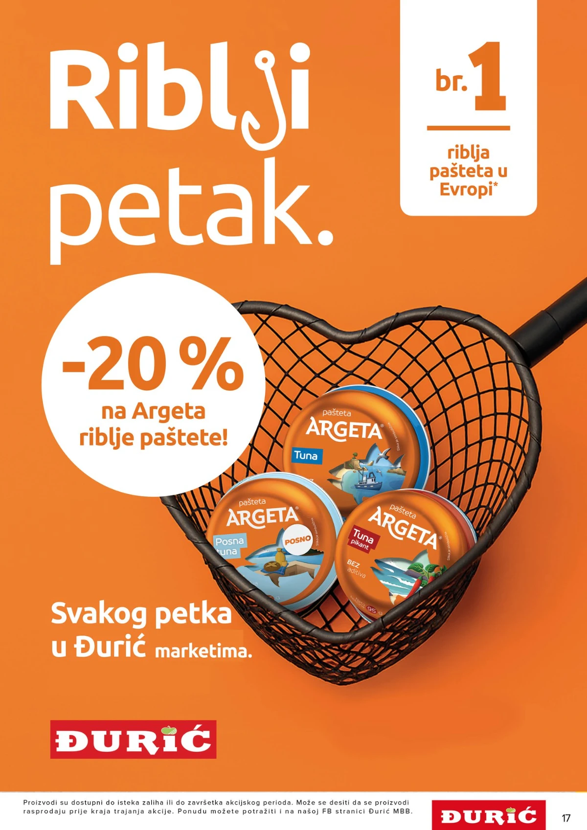 Đurić katalog akcija 04.06–17.06.2026 – prehrana, piće i kućne potrepštine na sniženju