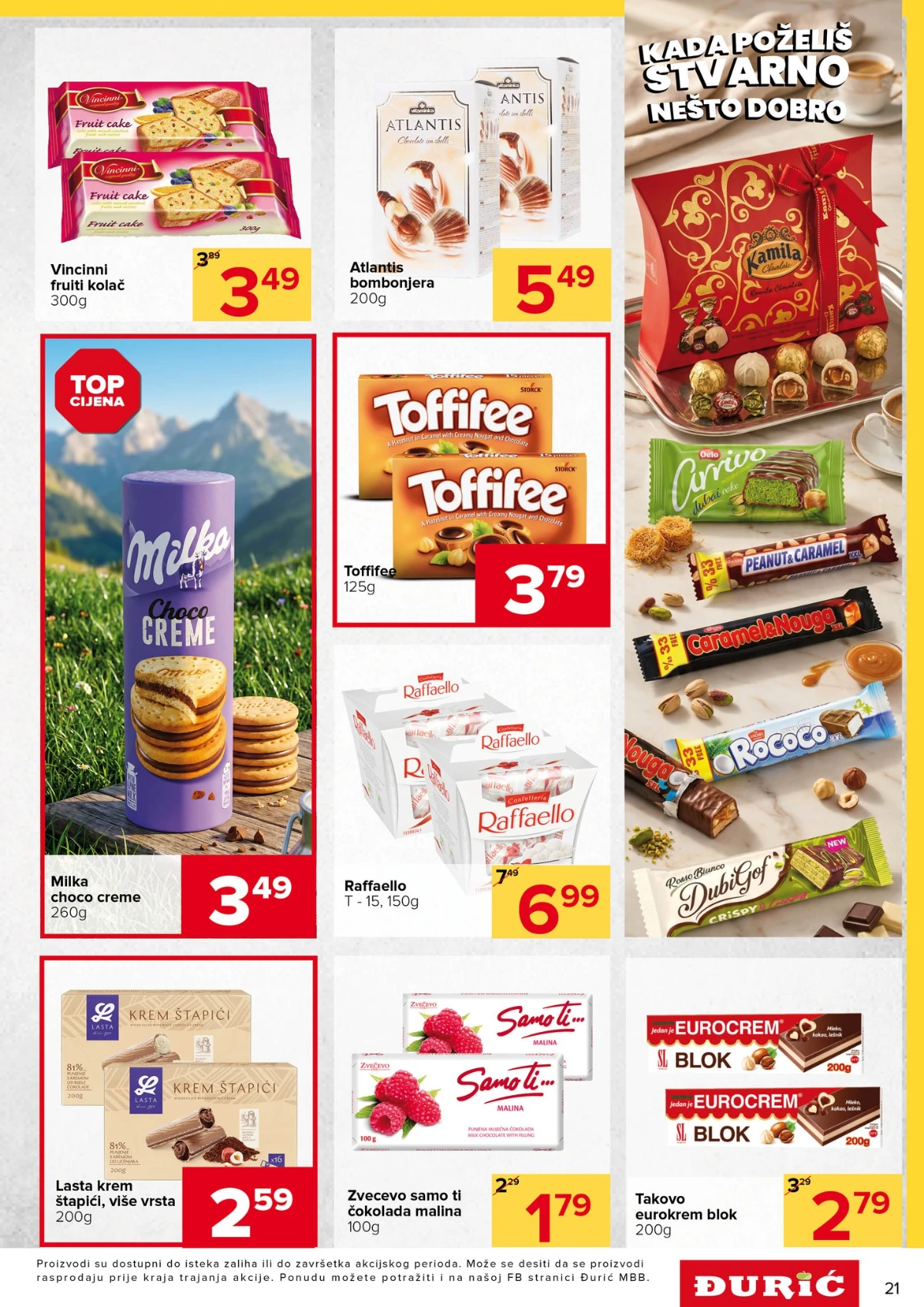 Đurić katalog akcija 04.06–17.06.2026 – prehrana, piće i kućne potrepštine na sniženju
