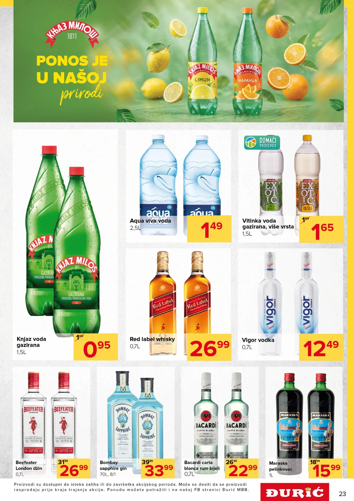 Đurić katalog akcija 04.06–17.06.2026 – prehrana, piće i kućne potrepštine na sniženju