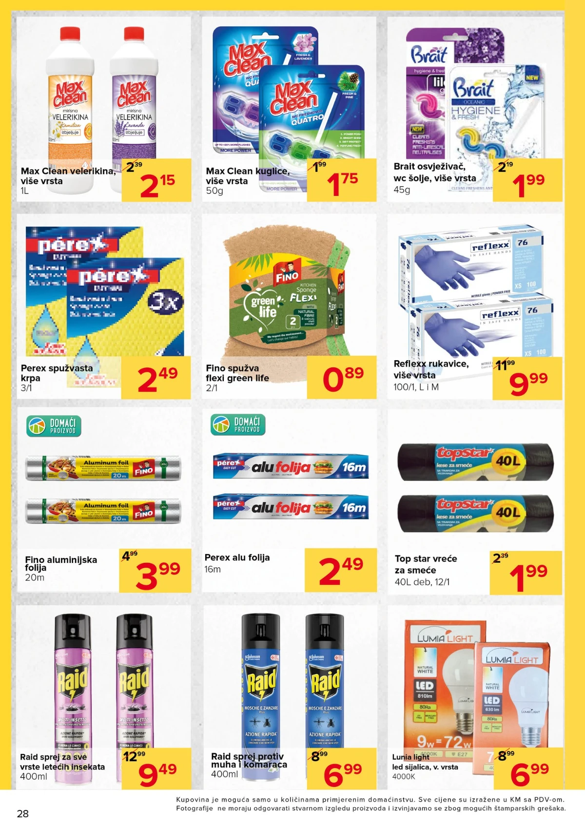 Đurić katalog maj 2026 kućni proizvodi i prehrana stranica 28
