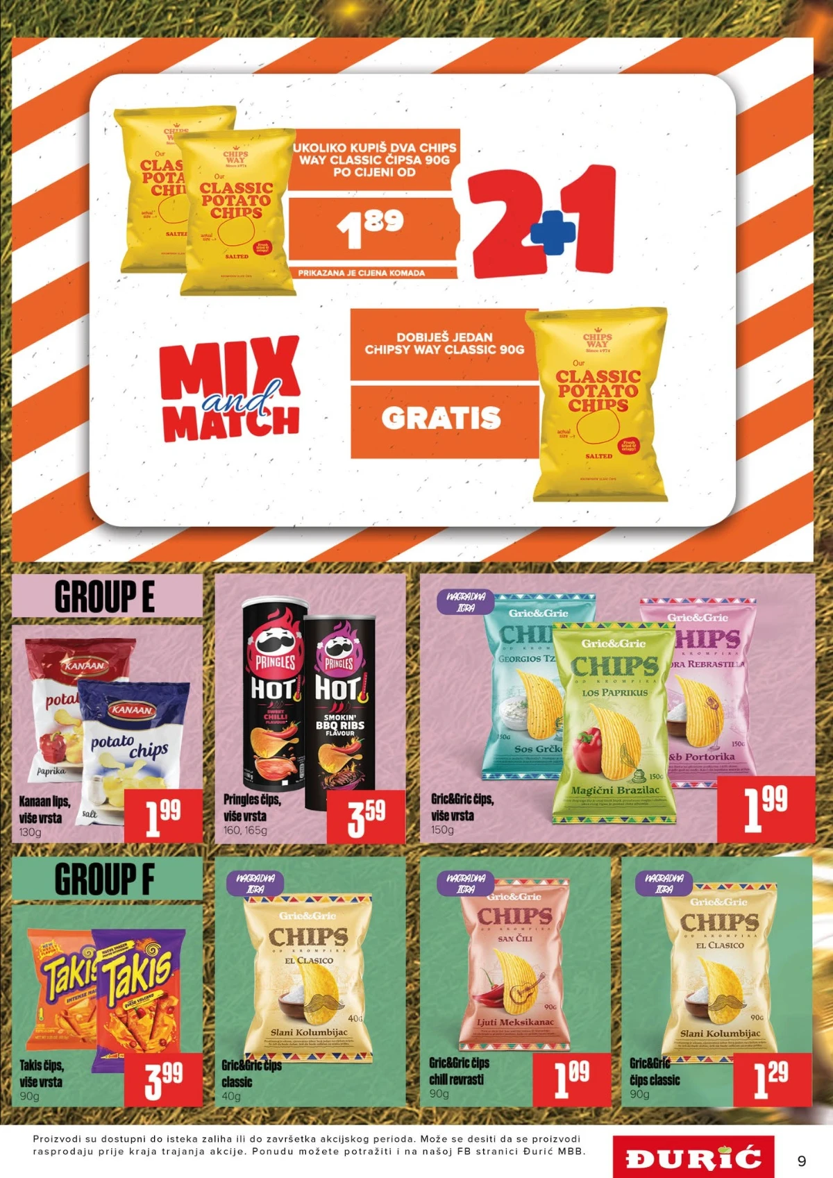 Akcijske cijene na čips, kokice i snack proizvode