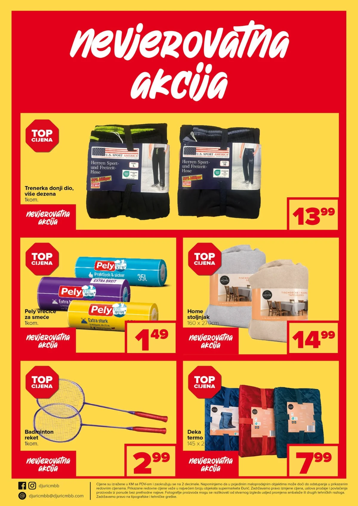 Đurić katalog do 01.07.2026 – kompletna supermarket akcija sa ljetnim uštedama