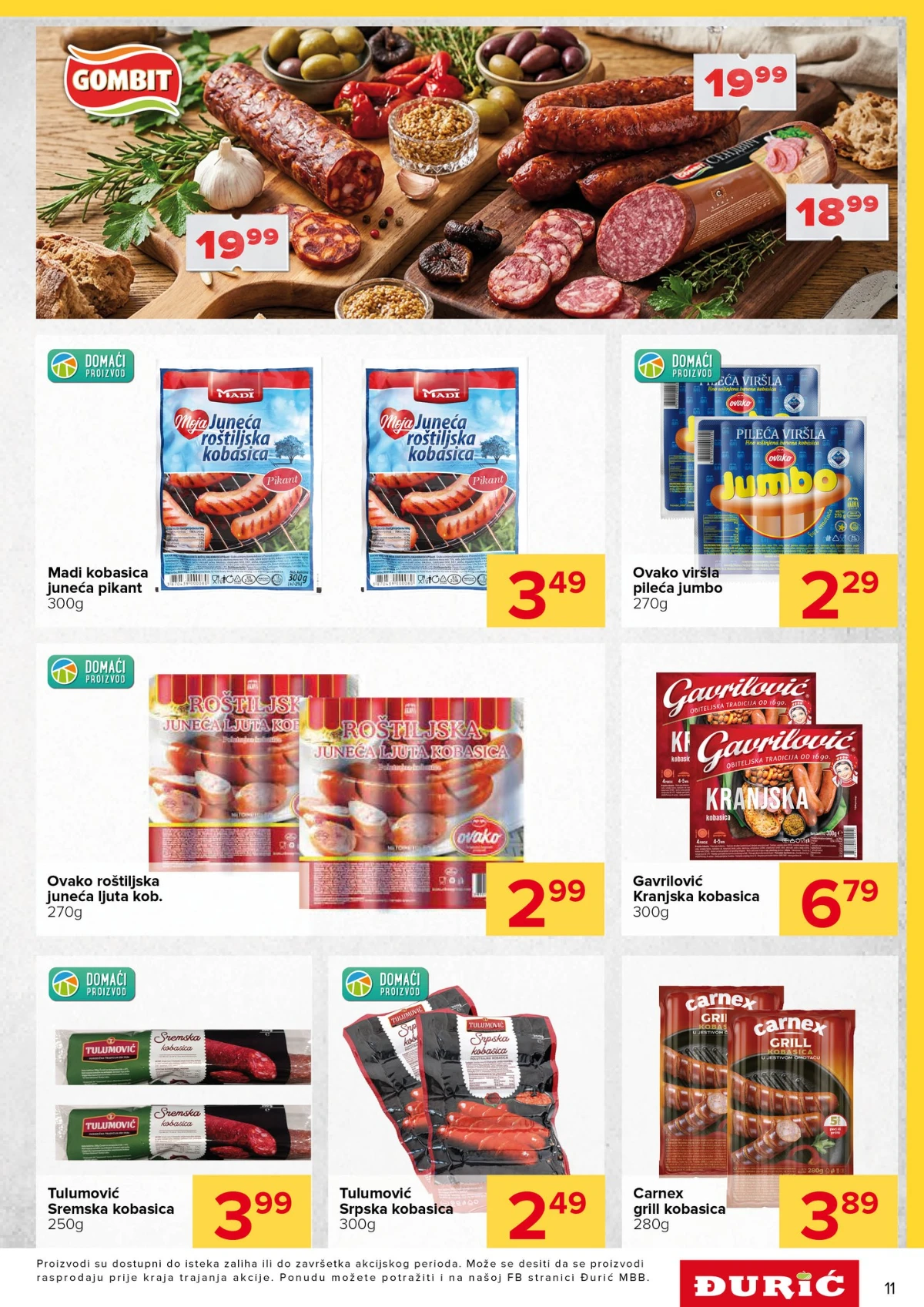 Đurić katalog akcija 21.05–03.06.2026 – prehrana, piće i kućne potrepštine na sniženju