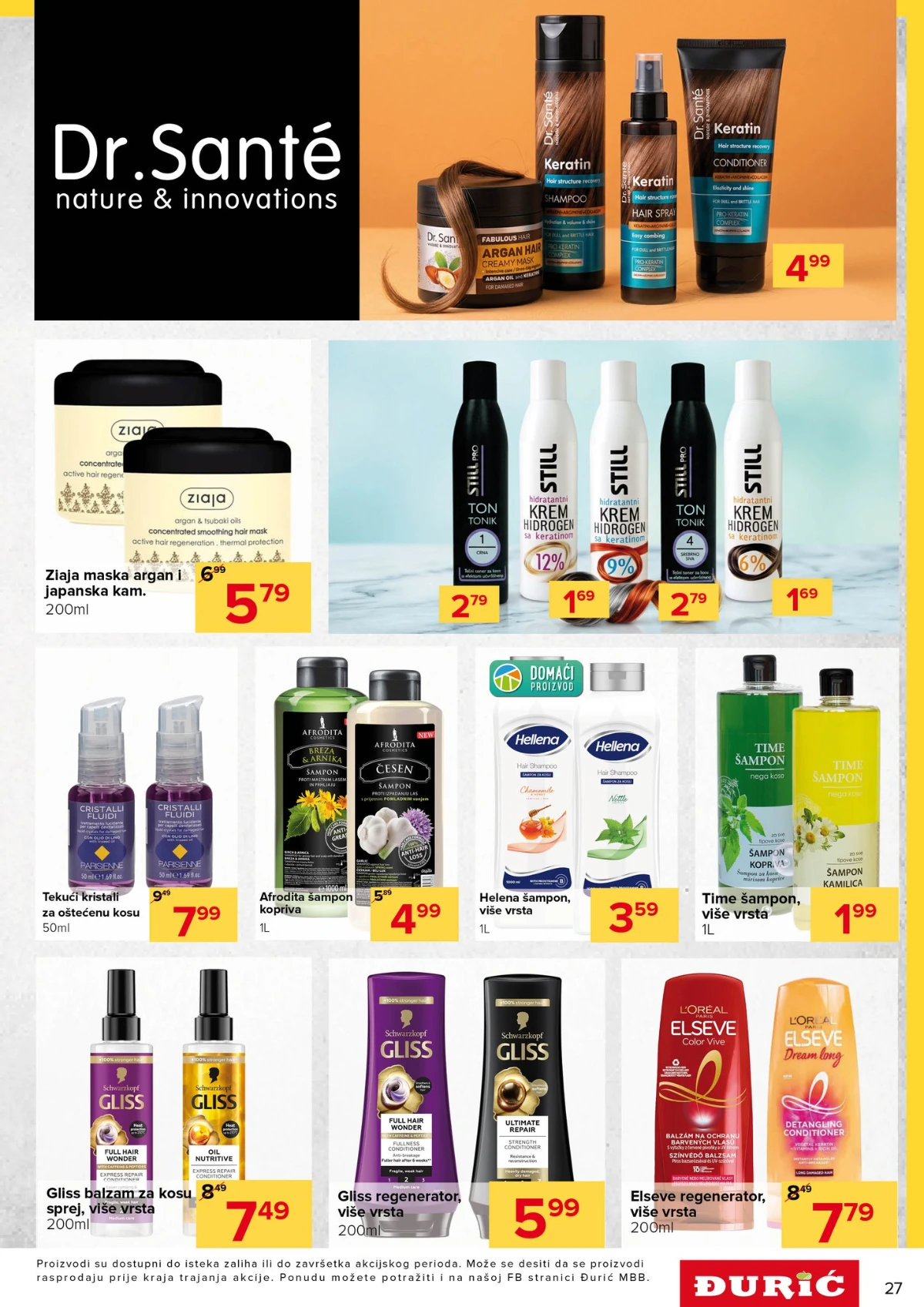 Đurić katalog akcija 21.05–03.06.2026 – prehrana, piće i kućne potrepštine na sniženju