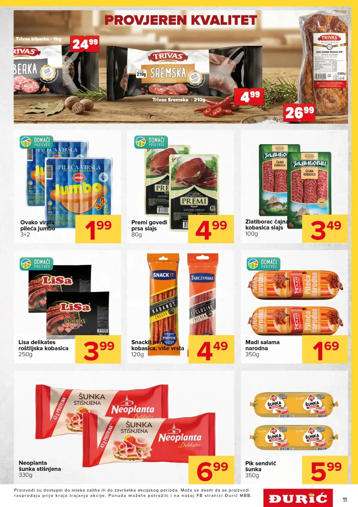 ĐURIĆ akcija Katalozi Snizenja