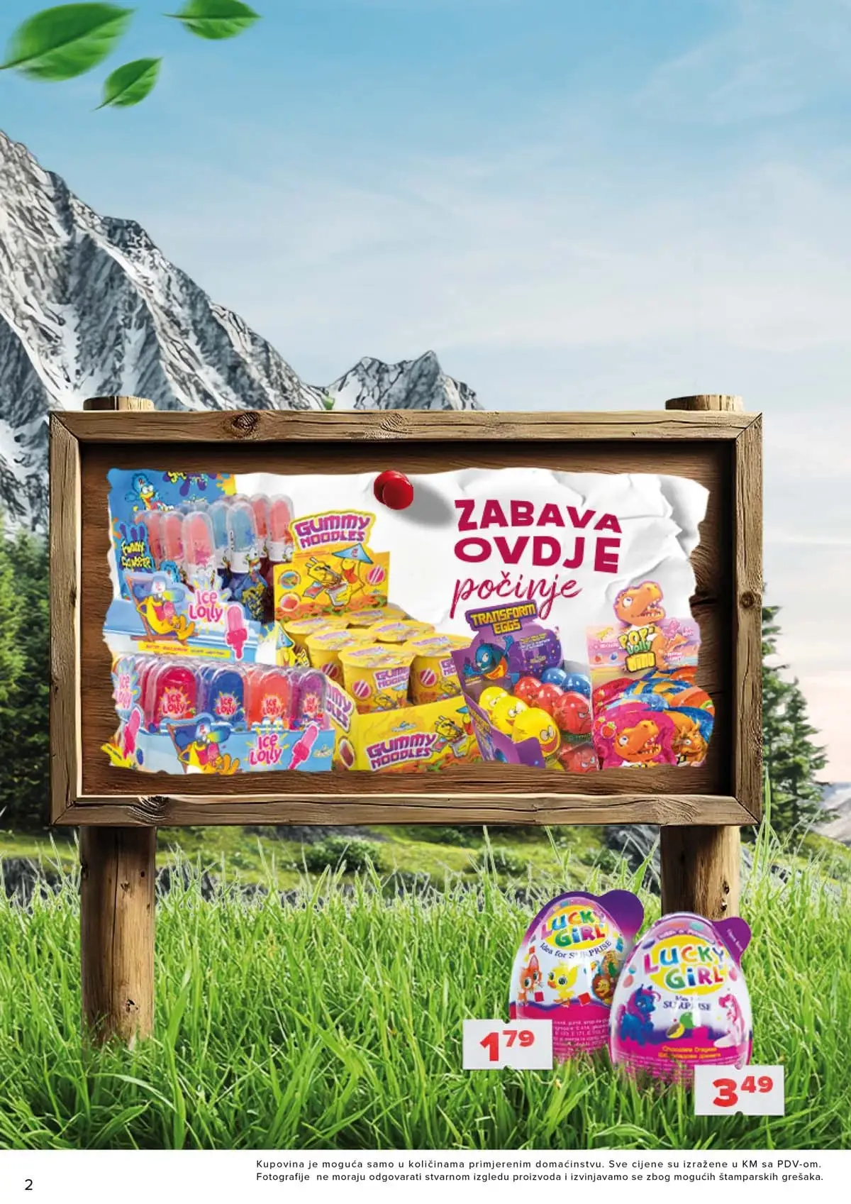 Đurić katalog sniženja do 12. aprila 2026 – prehrana i kućne potrepštine stranica 2