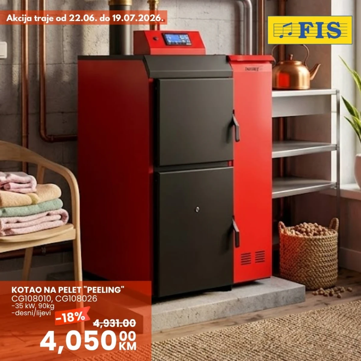 FIS ThermoFLUX akcijska prodaja do 18 posto popusta